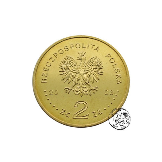 III RP, 2 złote, 2003, Generał Stanisław Maczek