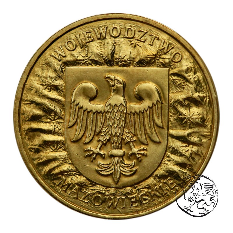 III RP, 2 złote, 2004, Województwo Mazowieckie