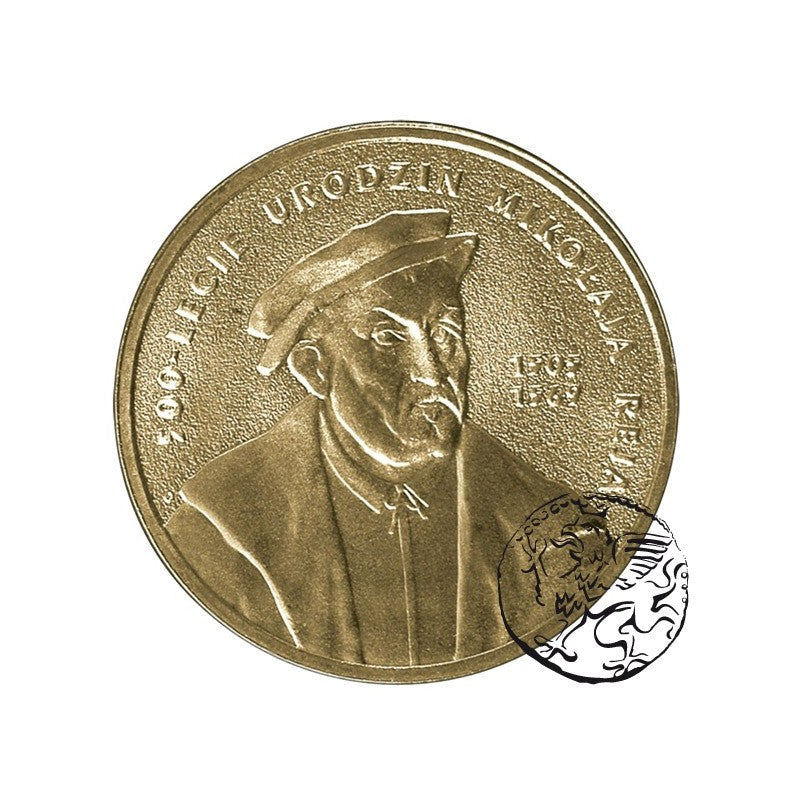 III RP, 2 złote, 2005, Mikołaj Rej