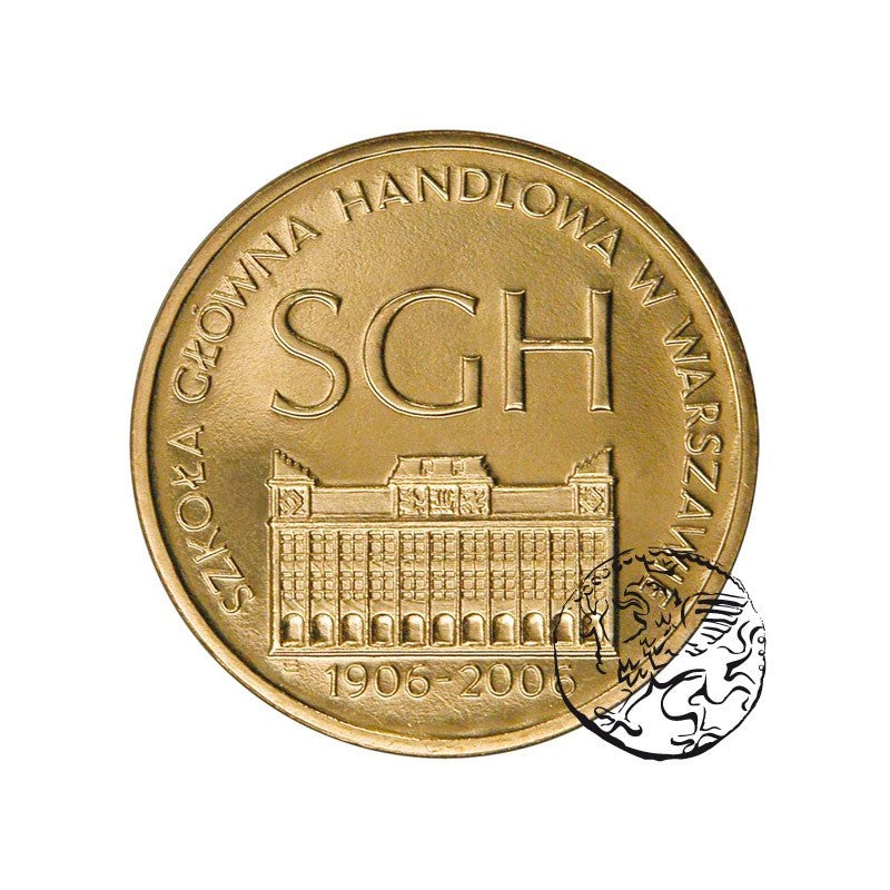 III RP, 2 złote, 2006, Szkoła Główna Handlowa