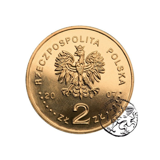 III RP, 2 złote, 2007, Arctowski, Dobrowolski