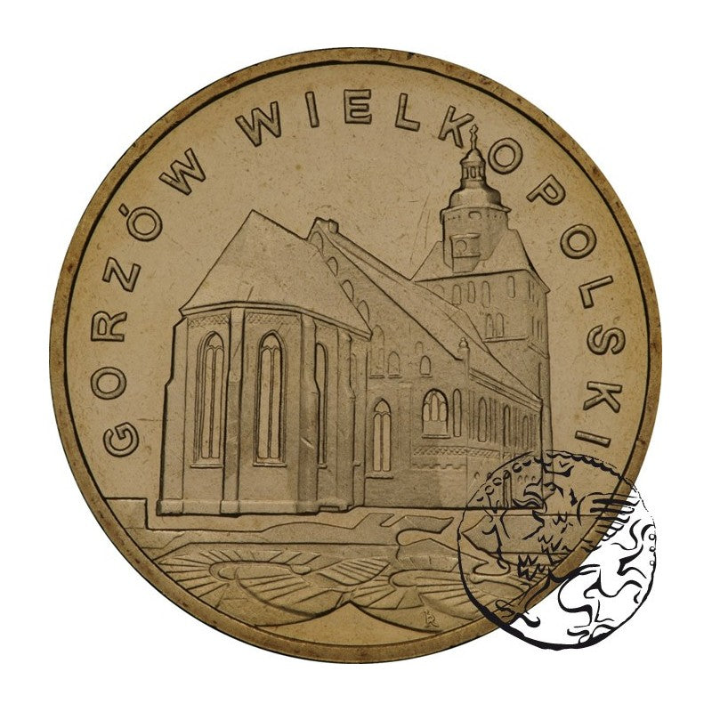 III RP, 2 złote, 2007, Gorzów Wielkopolski