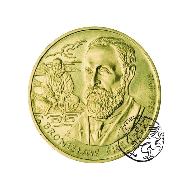 III RP, 2 złote, 2008, Bronisław Piłsudski