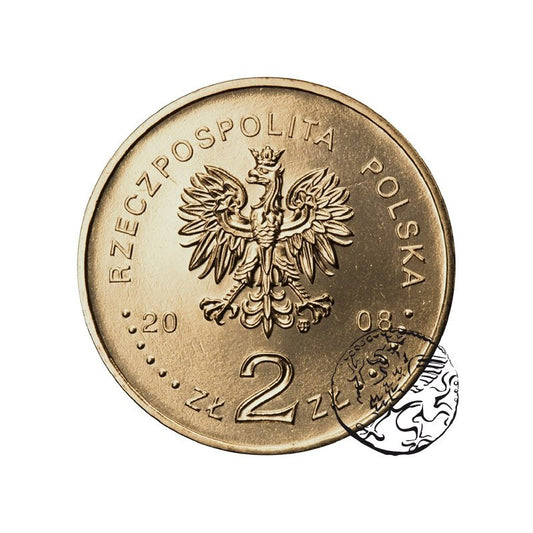 III RP, 2 złote, 2008, Pekin 2008