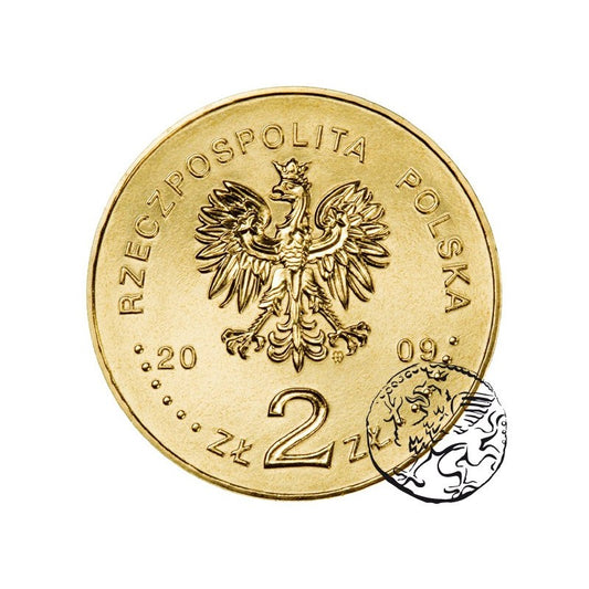 III RP, 2 złote, 2009, Powstanie Warszawskie