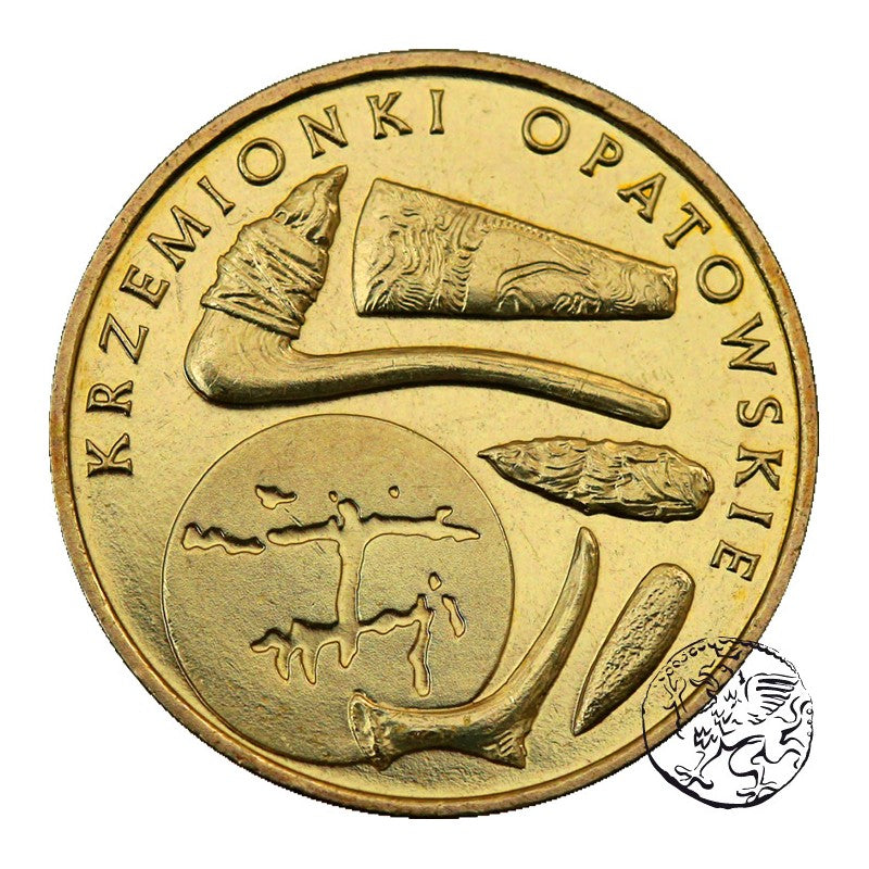 III RP, 2 złote, 2012, Krzemionki Opatowskie