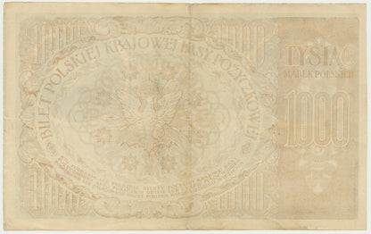 1.000 marek 1919 – III Ser.C – Fałszerstwo z epoki – NIEWYŁAPANE