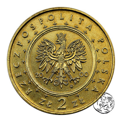 III RP, 2 złote, 2000, Pałac w Wilanowie