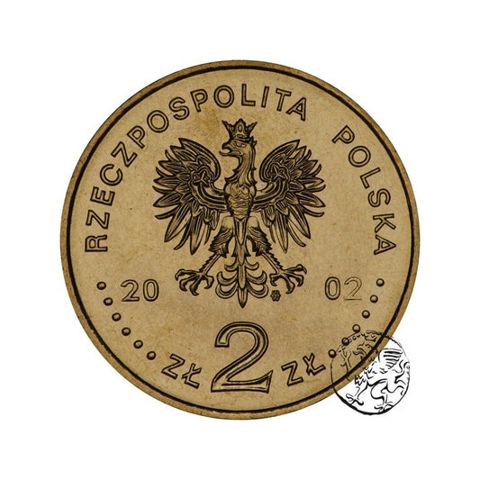 III RP, 2 złote, 2002, Generał Władysław Anders