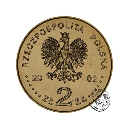 III RP, 2 złote, 2002, Mistrzostwa Świata w piłce nożnej Korea Japonia