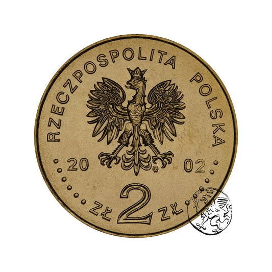 III RP, 2 złote, 2002, Mistrzostwa Świata w piłce nożnej Korea Japonia