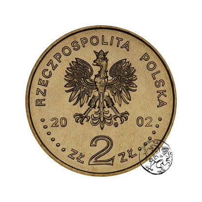 III RP, 2 złote, 2002, Zamek w Malborku