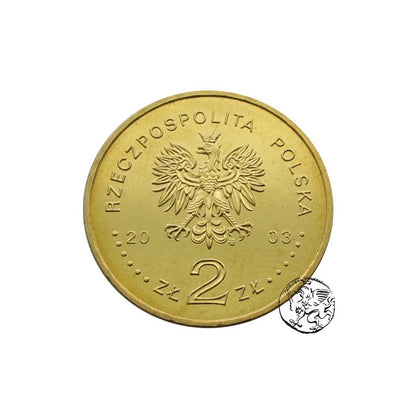 III RP, 2 złote, 2003, Generał Stanisław Maczek