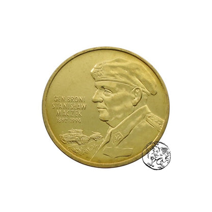 III RP, 2 złote, 2003, Generał Stanisław Maczek