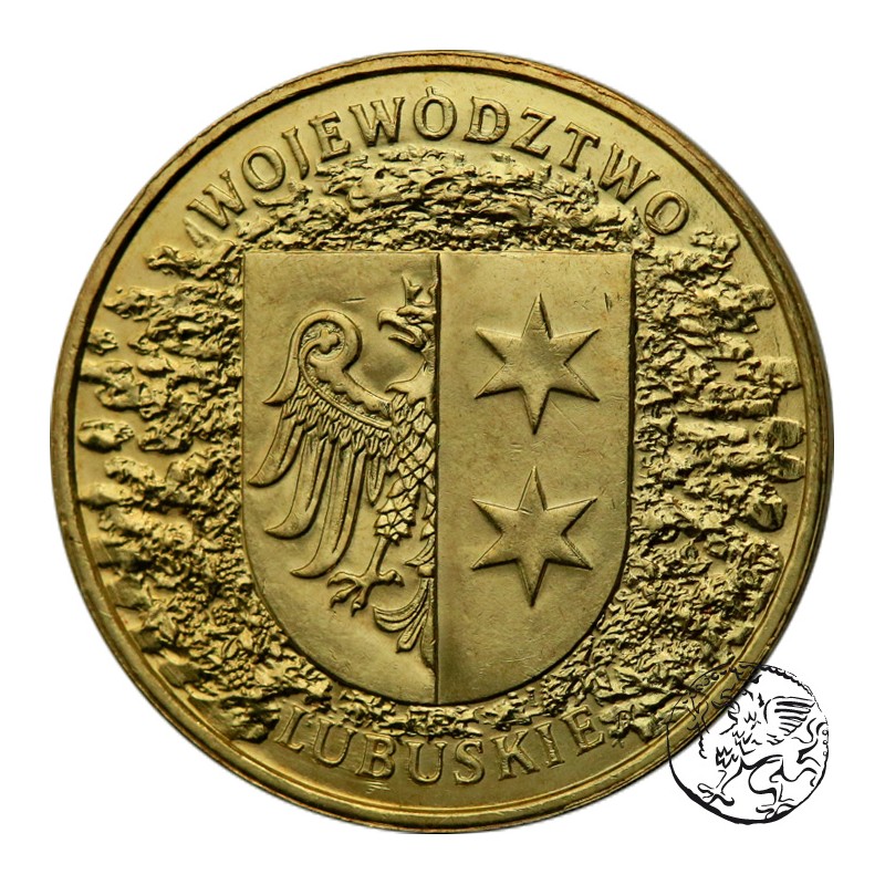 III RP, 2 złote, 2004, Województwo Lubuskie
