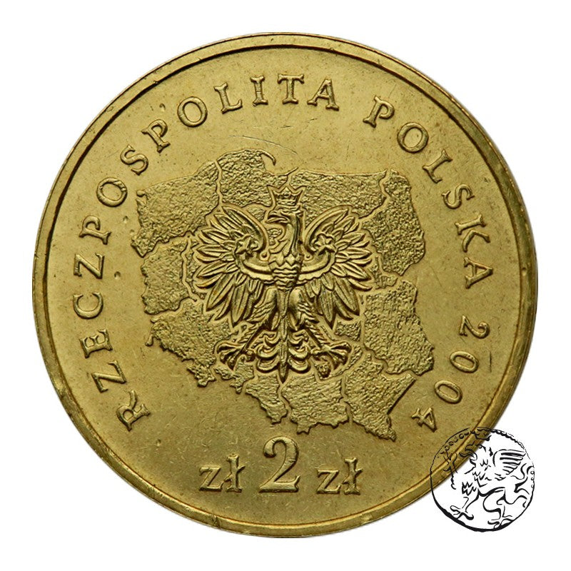 III RP, 2 złote, 2004, Województwo Opolskie