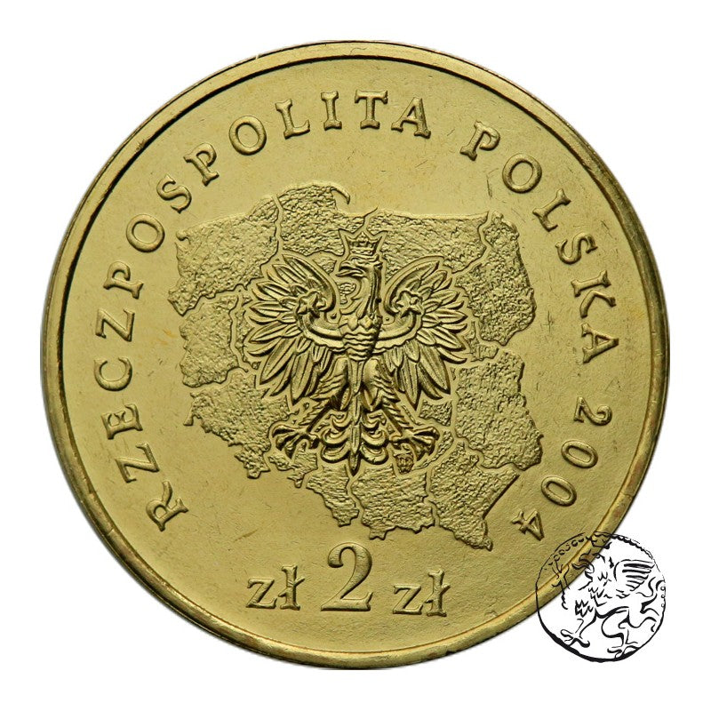 III RP, 2 złote, 2004, Województwo Pomorskie