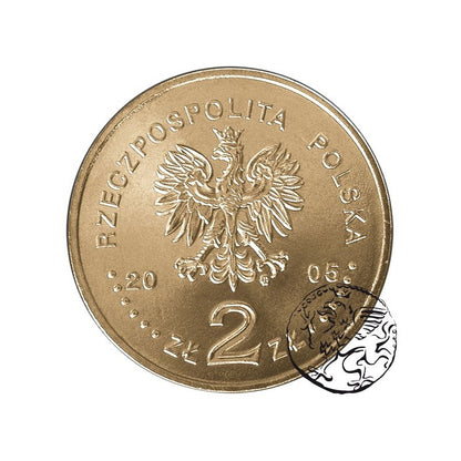 III RP, 2 złote, 2005, Konstanty Gałczyński