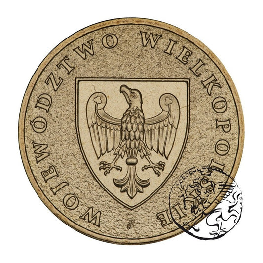 III RP, 2 złote, 2005, Województwo Wielkopolskie