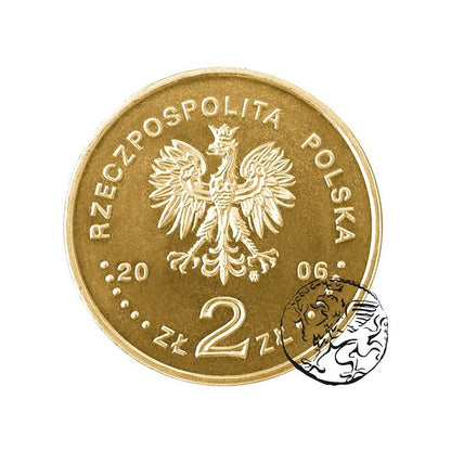 III RP, 2 złote, 2006, 30. rocznica Czerwca'76