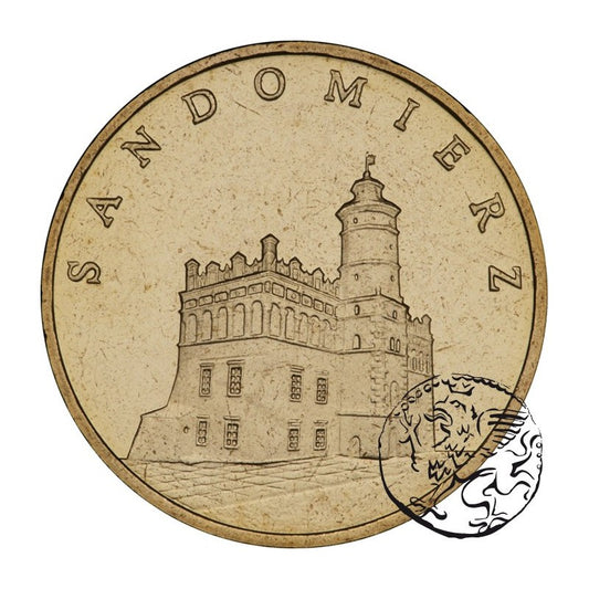 III RP, 2 złote, 2006, Sandomierz