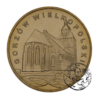 III RP, 2 złote, 2007, Gorzów Wielkopolski