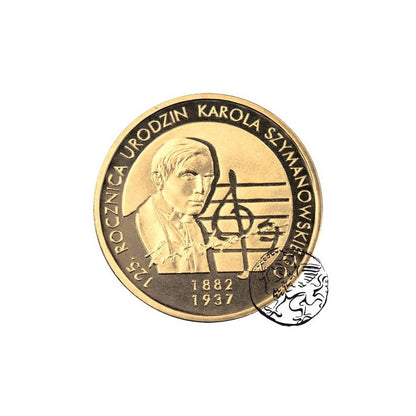 III RP, 2 złote, 2007, Karol Szymanowski