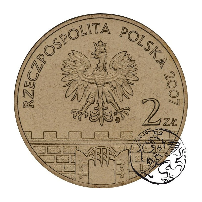 III RP, 2 złote, 2007, Kłodzko