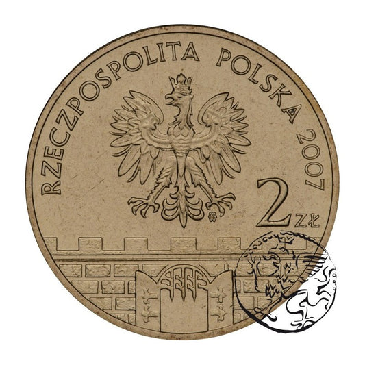 III RP, 2 złote, 2007, Kłodzko