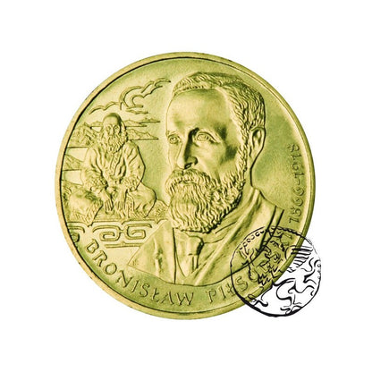 III RP, 2 złote, 2008, Bronisław Piłsudski