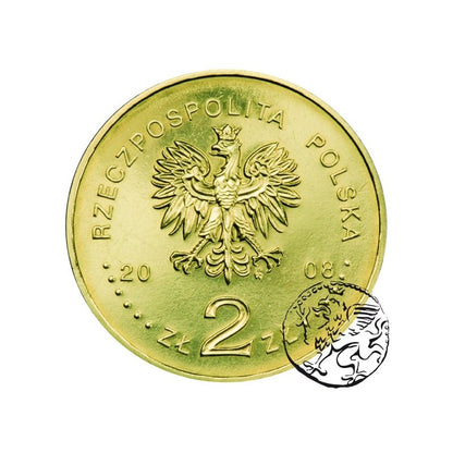 III RP, 2 złote, 2008, Bronisław Piłsudski