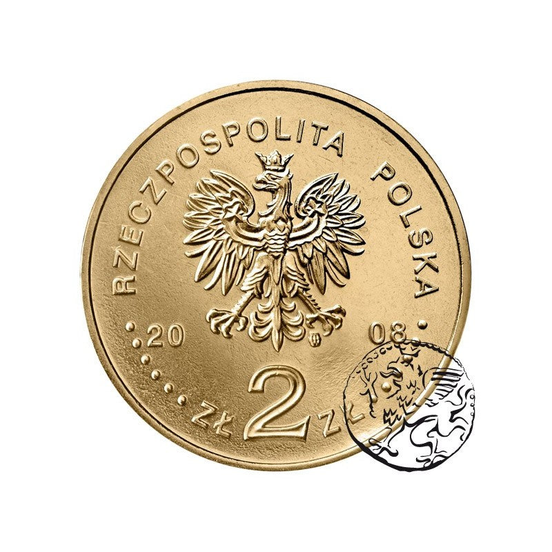III RP, 2 złote, 2008, Getto Warszawskie