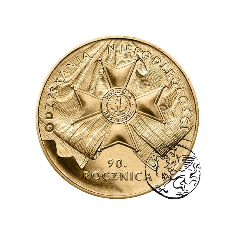 III RP, 2 złote, 2008, Odzyskanie niepodległości