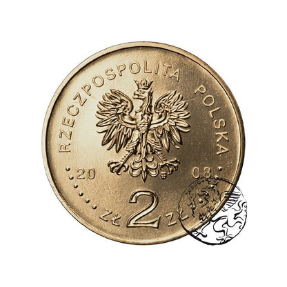 III RP, 2 złote, 2008, Pekin 2008