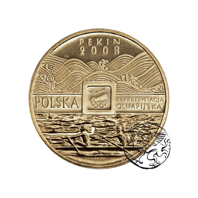 III RP, 2 złote, 2008, Pekin 2008