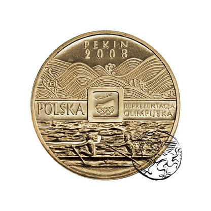 III RP, 2 złote, 2008, Pekin 2008