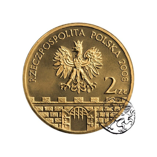 III RP, 2 złote, 2008, Piotrków Trybunalski
