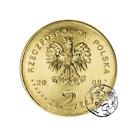 III RP, 2 złote, 2008, Powstanie Wielkopolskie