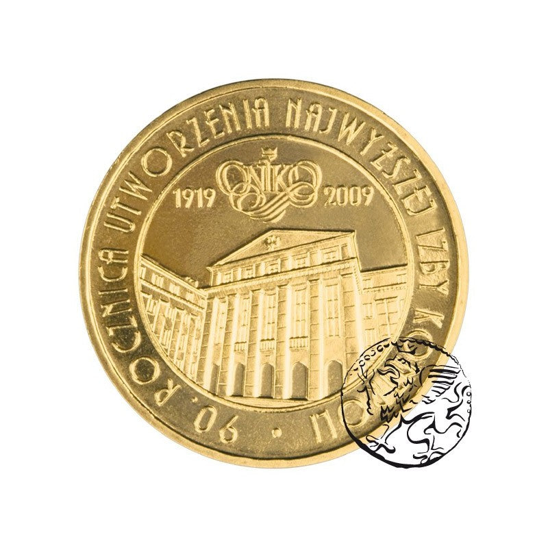 III RP, 2 złote, 2009, 90. rocznica utworzenia NIK