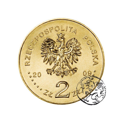 III RP, 2 złote, 2009, Powstanie Warszawskie