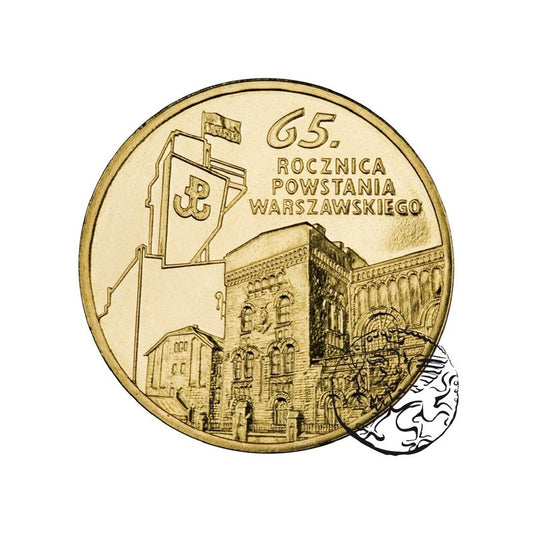 III RP, 2 złote, 2009, Powstanie Warszawskie