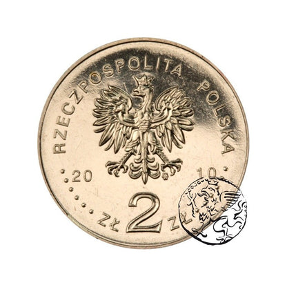 III RP, 2 złote, 2010, Benedykt Dybowski