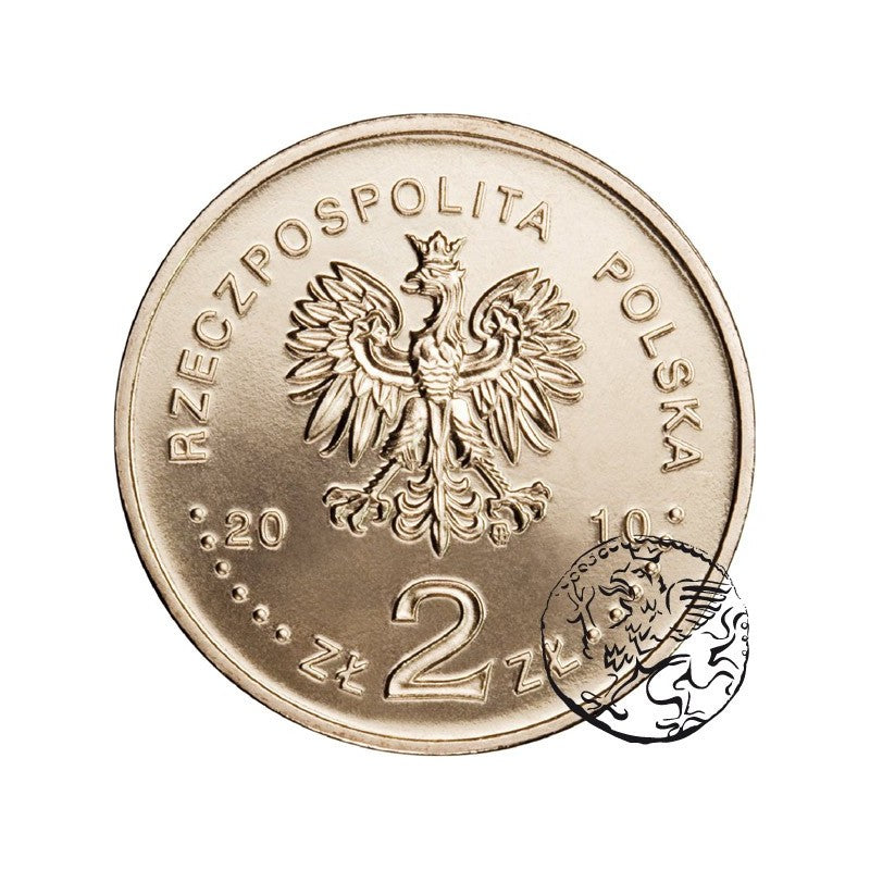 III RP, 2 złote, 2010, Bitwa Warszawska