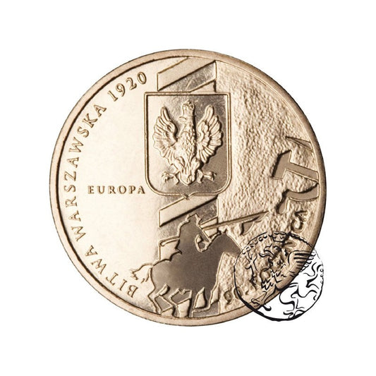 III RP, 2 złote, 2010, Bitwa Warszawska