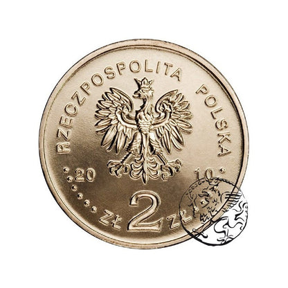 III RP, 2 złote, 2010, Grunwald