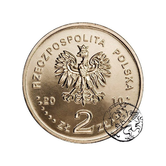 III RP, 2 złote, 2010, Grunwald