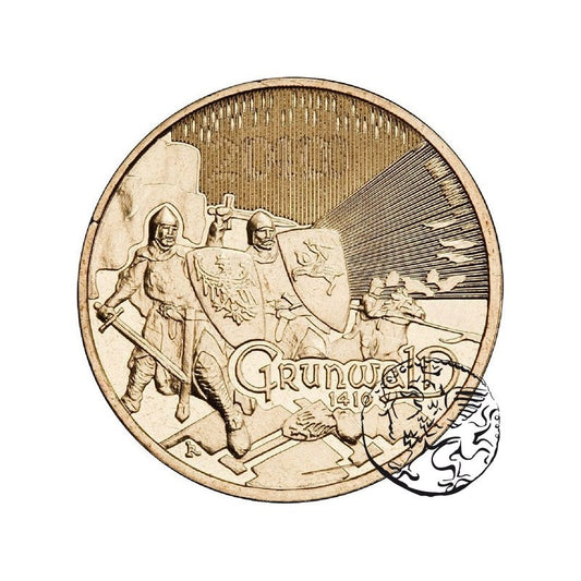 III RP, 2 złote, 2010, Grunwald