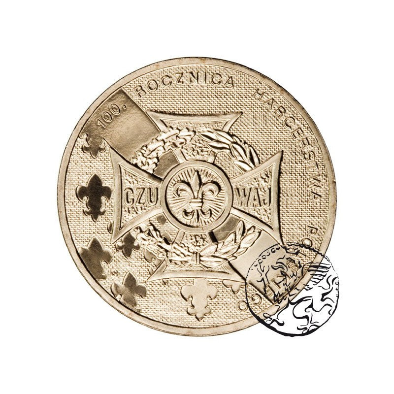 III RP, 2 złote, 2010, Harcerstwo Polskie