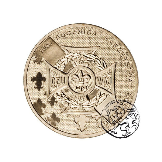 III RP, 2 złote, 2010, Harcerstwo Polskie