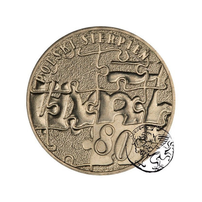 III RP, 2 złote, 2010, Polski Sierpień 1980